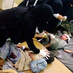 Desenes de menors morts en un bombardeig al Iemen