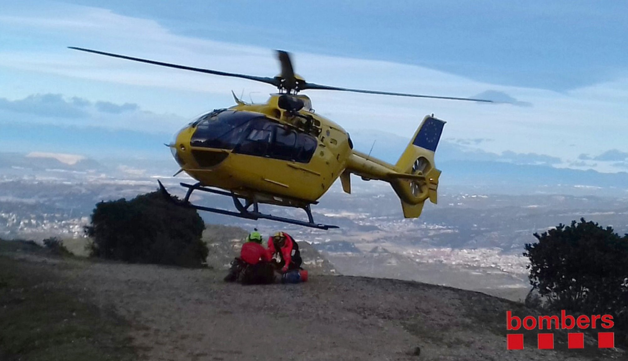 Els Bombers han efectuat quatre rescats al llarg del dia d'avui