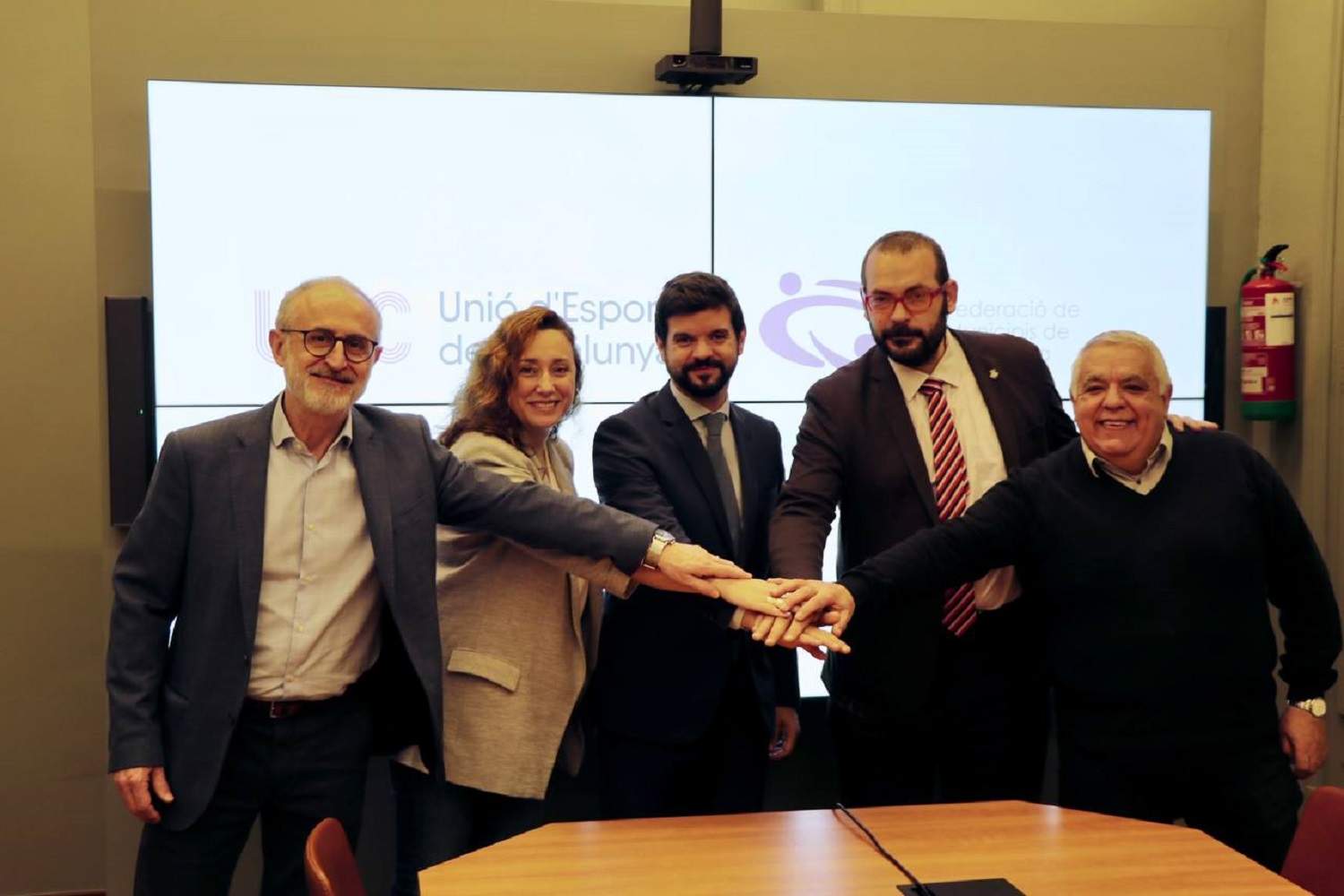 La UEC i la Federació de Municipis de Catalunya, units per promoure l'activitat física en l'àmbit municipal