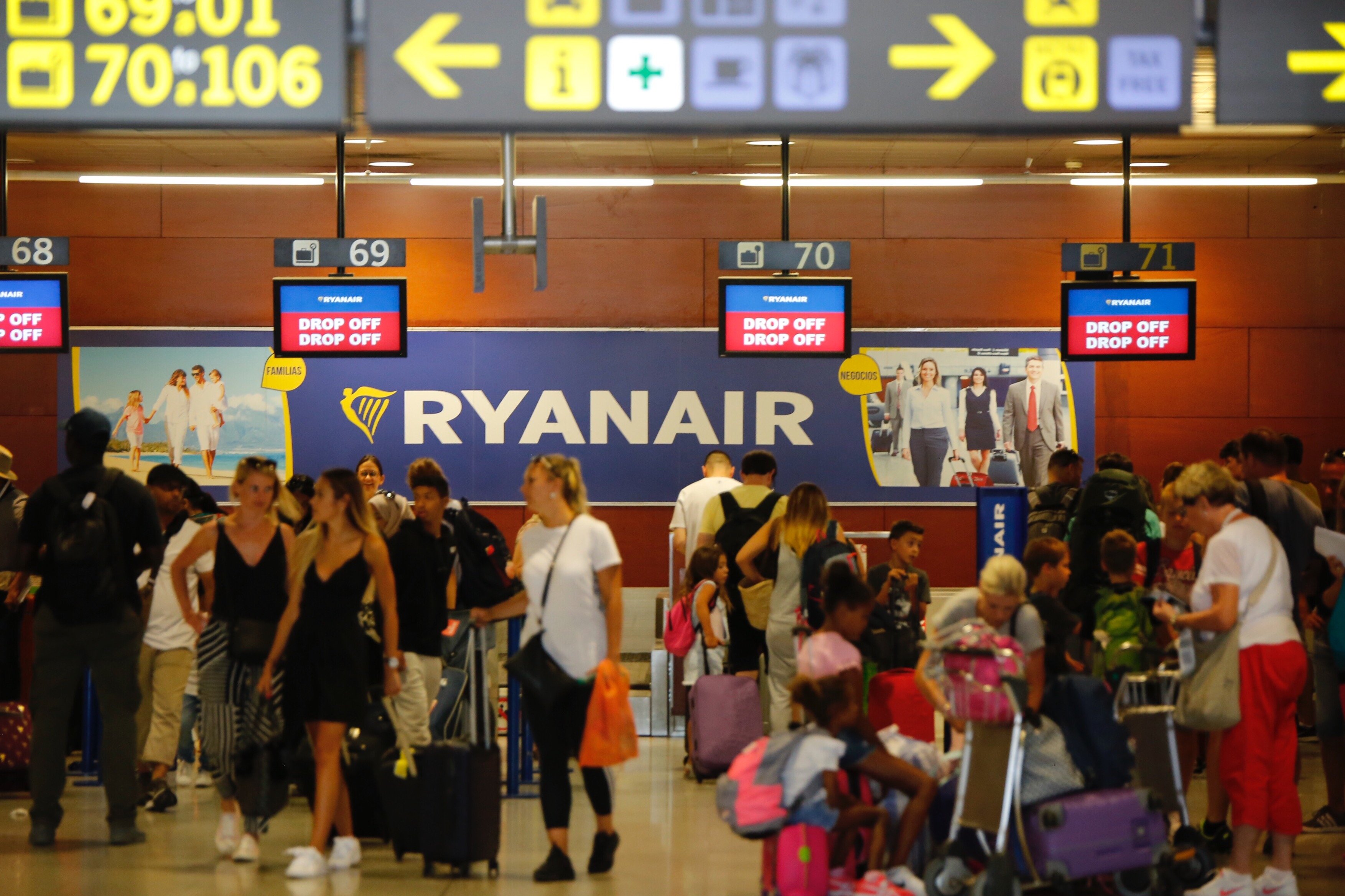 Ryanair cancel·la 44 vols en tot l'Estat per la vaga a Alemanya