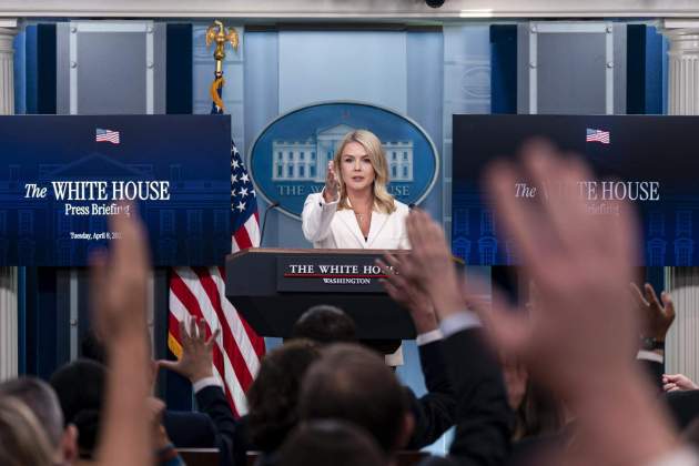 roda de premsa casa blanca trump karoline leavitt efe roda de premsa casa blanca trump karoline leavitt efe