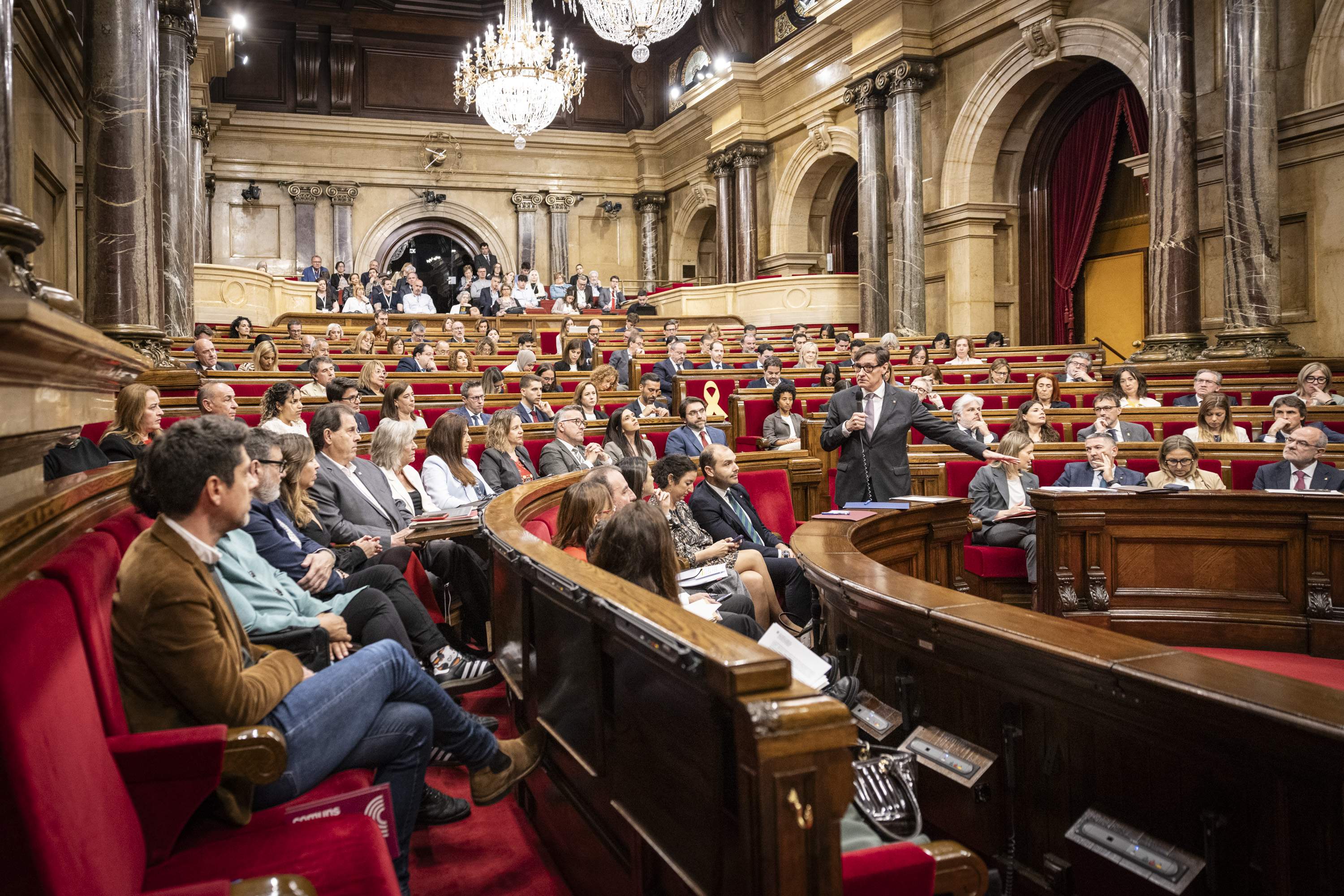 PSC, ERC y comunes pactan una comisión de investigación en el Parlament sobre la DGAIA