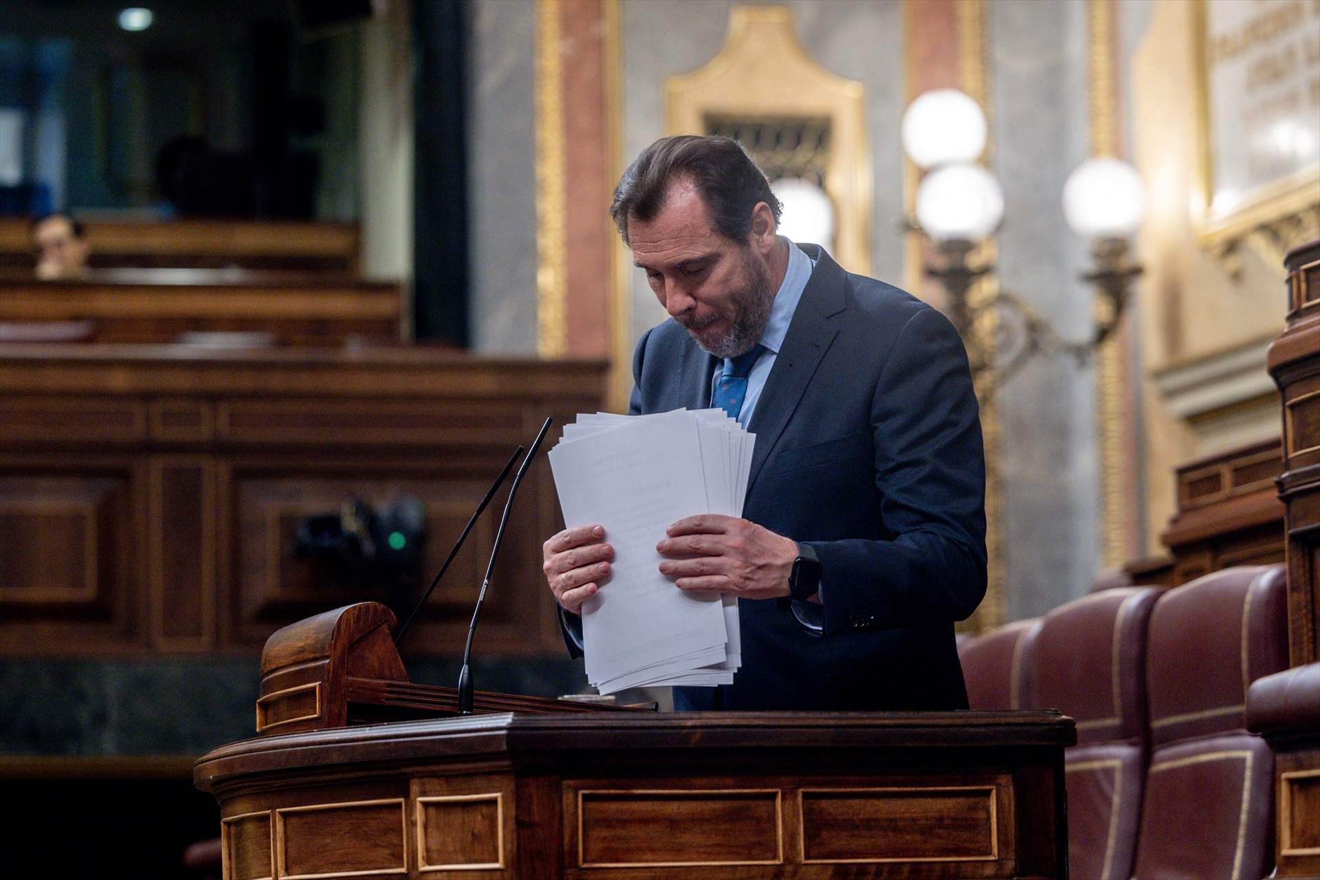 Óscar Puente esquiva l’autocrítica pel caos a Rodalies i retreu a Junts i ERC el seu “victimisme”