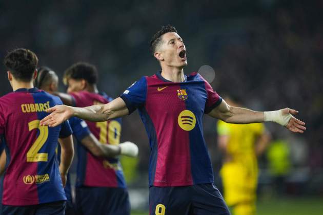 Lewandowski gol Borussia Dortmund / Foto: EFE