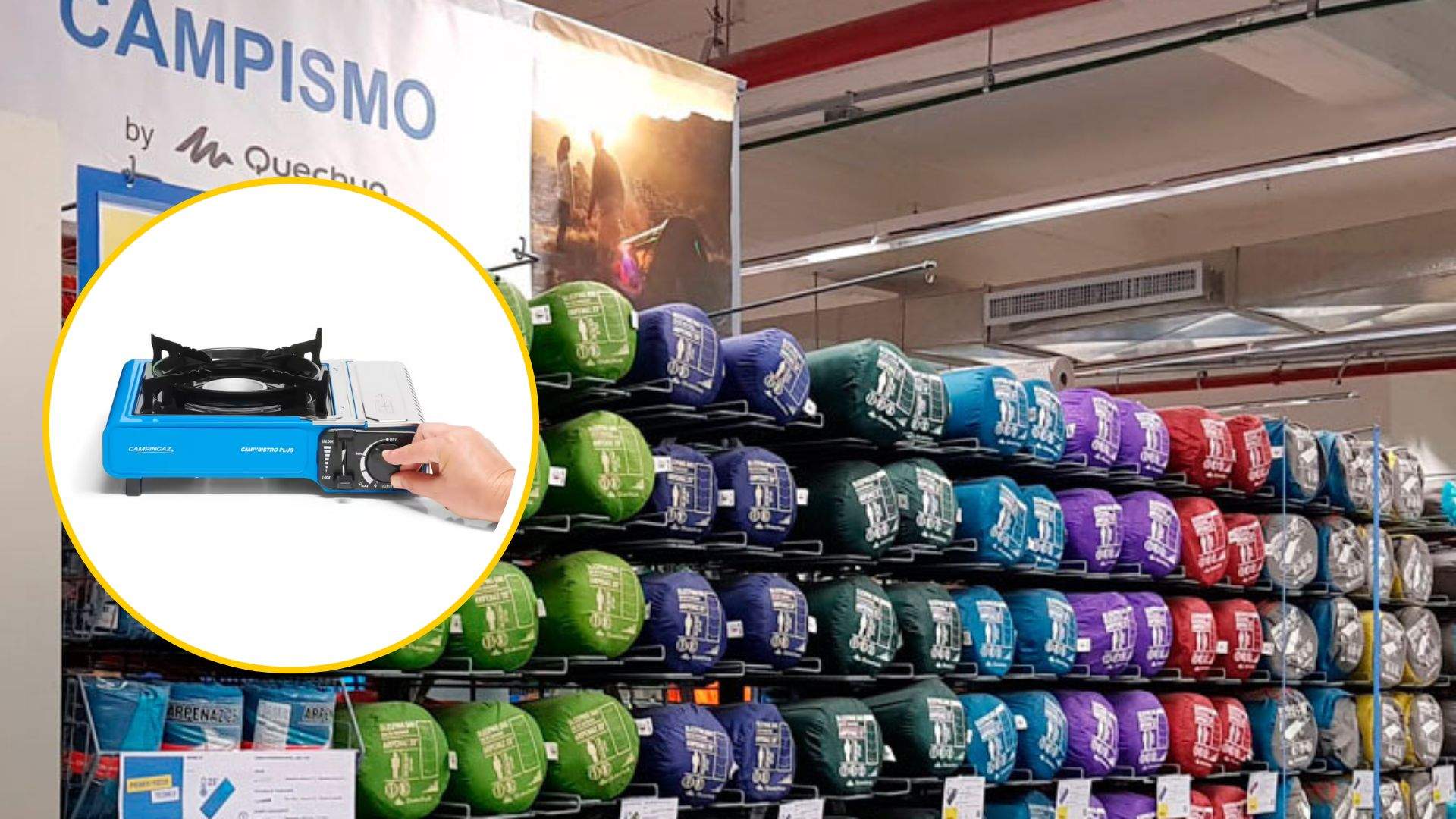 Decathlon té una minicuina portàtil barata per cuinar on tu vulguis