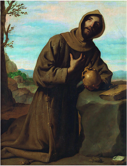 07 Zurbarán. Santo FRancesc en oración. Museo del Prado 07 Zurbarán. Santo FRancesc en oración. Museo del Prado