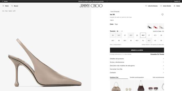 Zapatos Maria Guardiola Jimmy Choo Zapatos Maria Guardiola Jimmy Choo