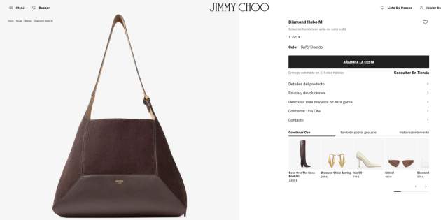 Bolso de mano Maria Guardiola Jimmy Choo Bolso de mano Maria Guardiola Jimmy Choo