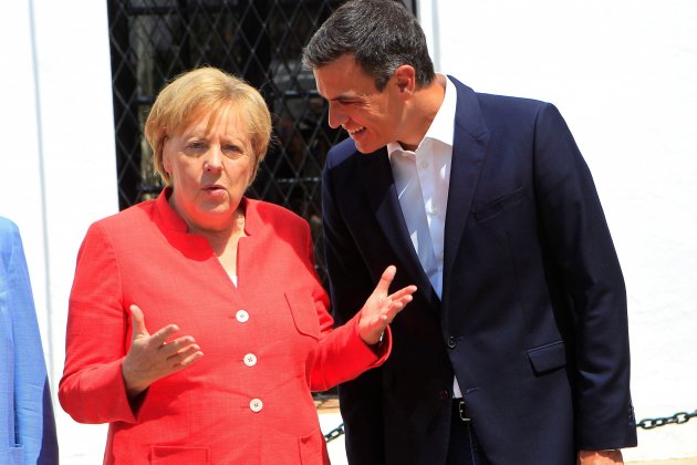 Sánchez Merkel - EFE Sánchez Merkel - EFE