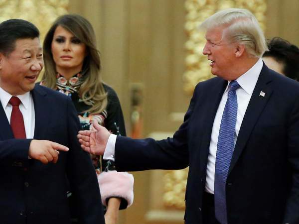 Xi Jinping y Donald Trump en una imagen de archivo Xi Jinping y Donald Trump en una imagen de archivo