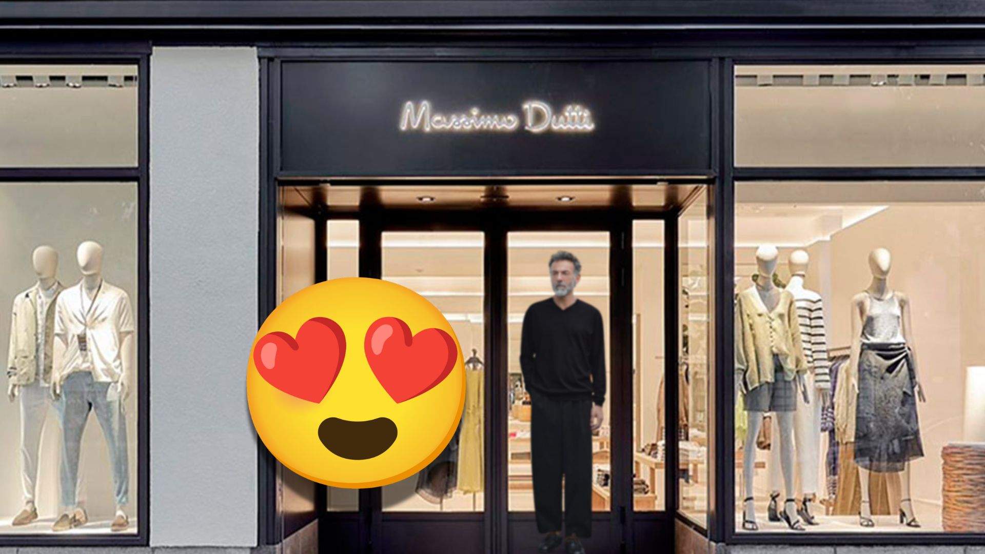 El jersey de Massimo Dutti que siempre queda bien: de algodón, cuello pico y muy fino