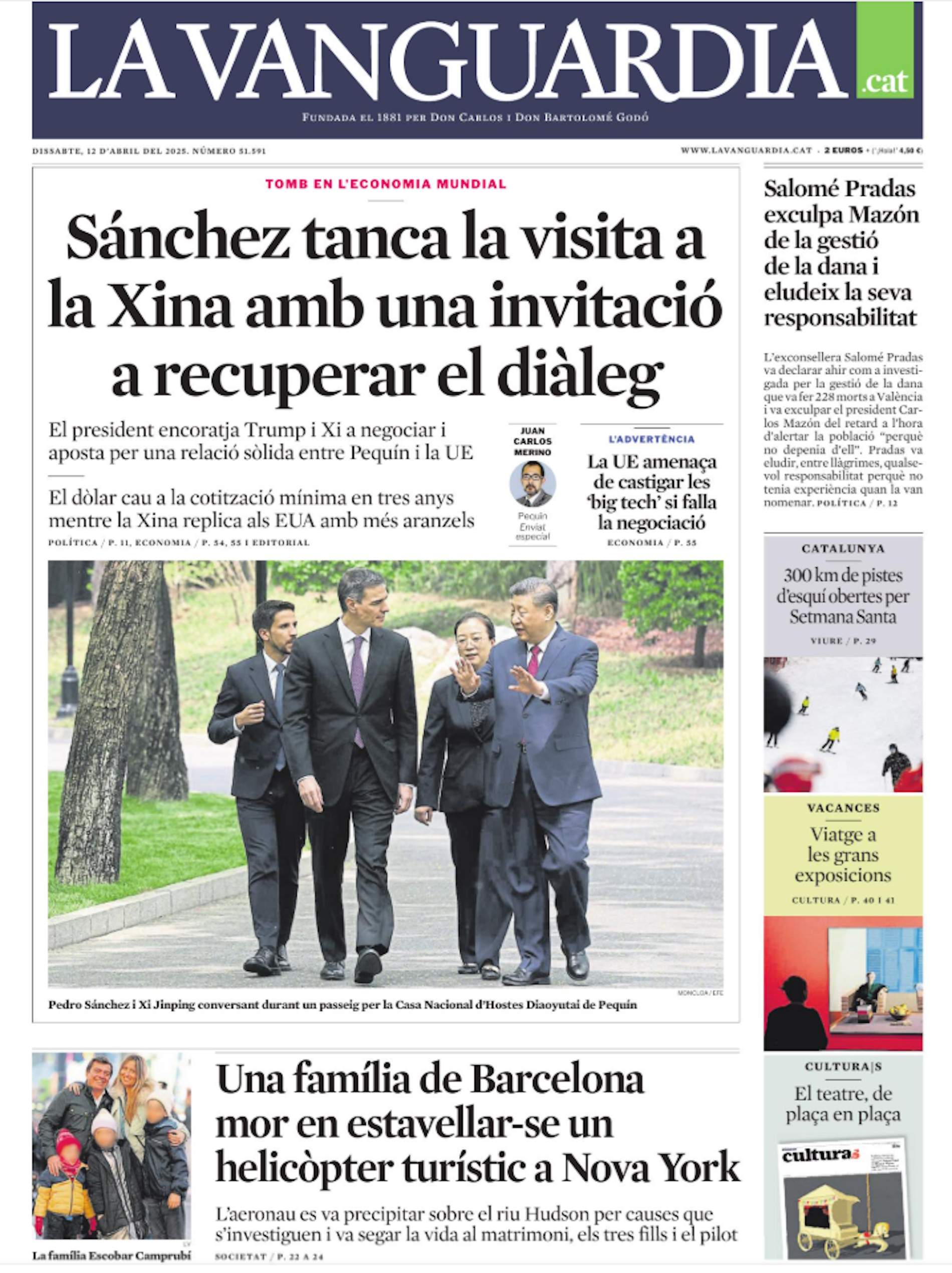'La Vanguardia' 12 'La Vanguardia' 12