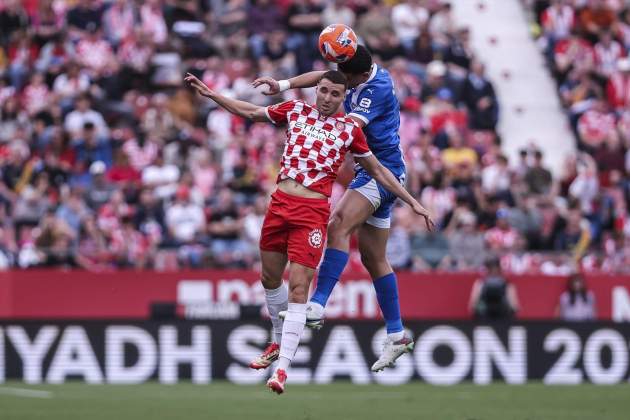 Abel Ruíz durante el Girona - Alavés / Foto: Europa Press