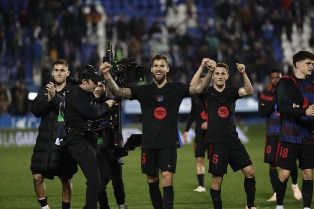 Iñigo Martínez Barça celebració / Foto: EFE Iñigo Martínez Barça celebració / Foto: EFE