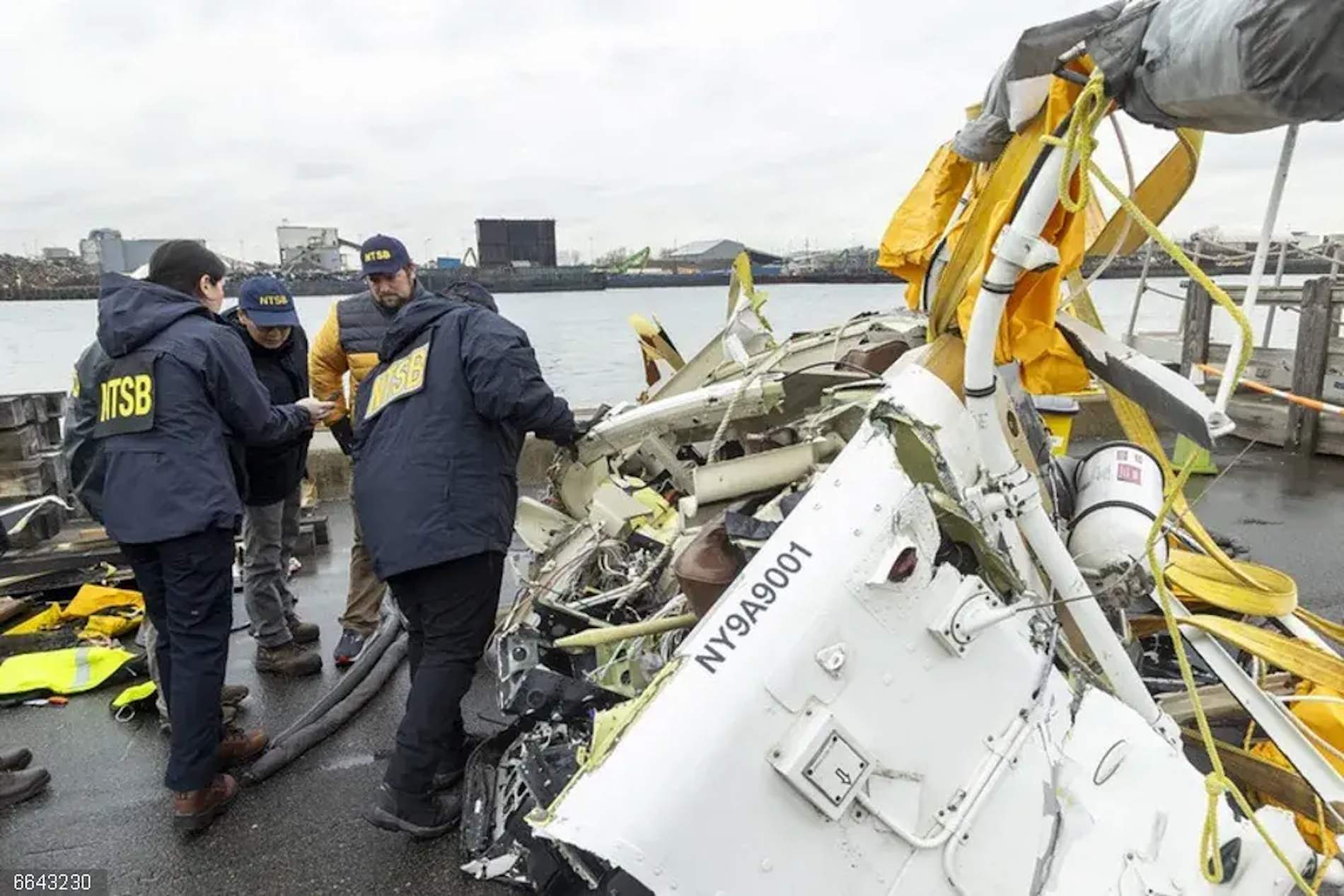 Investigación del accidente de Nueva York: el helicóptero no tiene caja negra ni instrumentos de registro