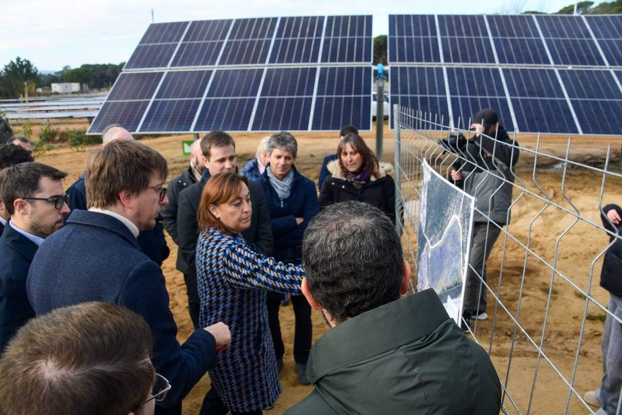 Paneque es posa al costat de les renovables i titlla de "discurs polític" l'atac al sector energètic