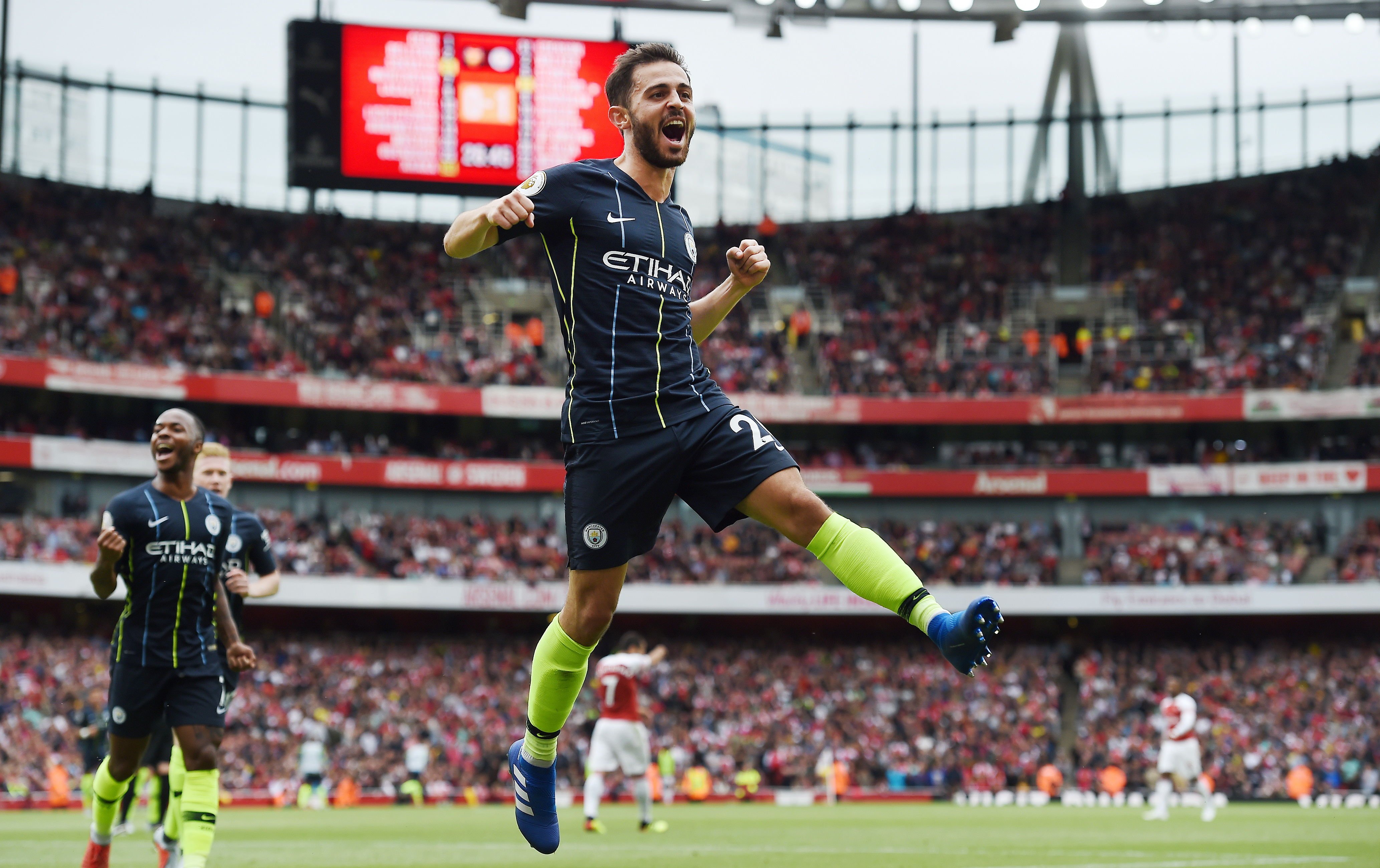 El Manchester City balla l'Arsenal (0-2)