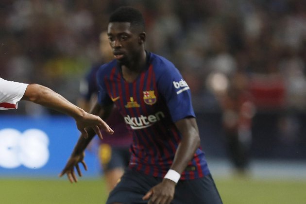 Dembélé Barça Sevilla Supercopa EFE