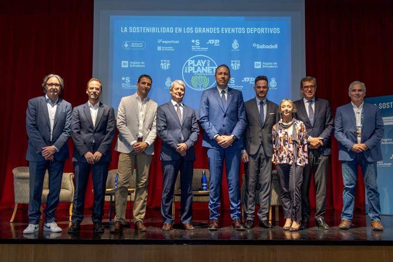 Agbar referma el seu compromís amb la sostenibilitat al Barcelona Open Banc Sabadell