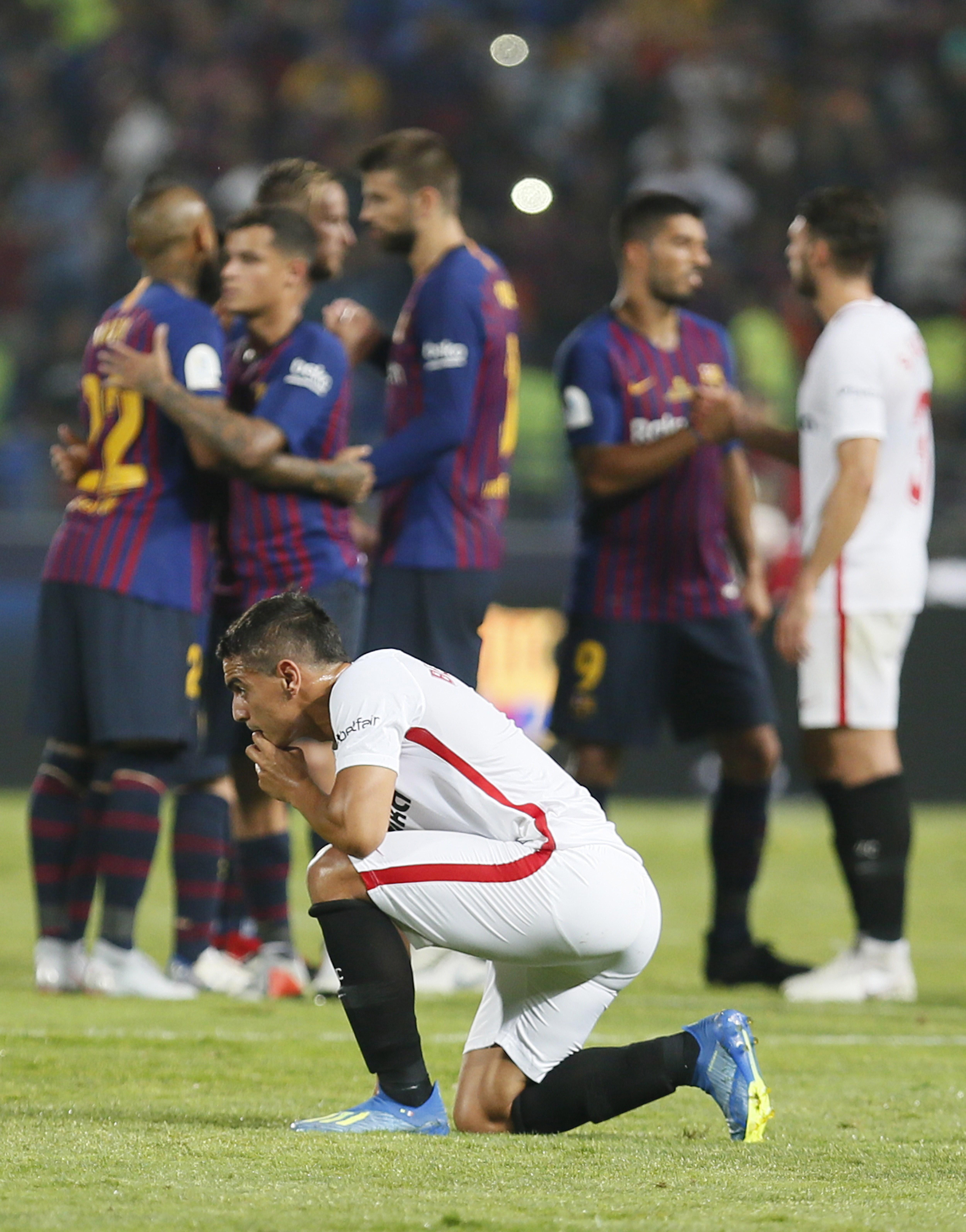 L'1x1 del Sevilla-Barça