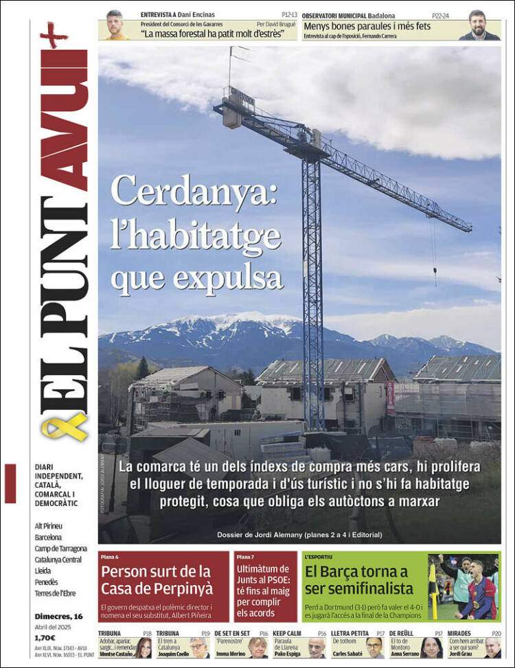 El Punt Avui El Punt Avui