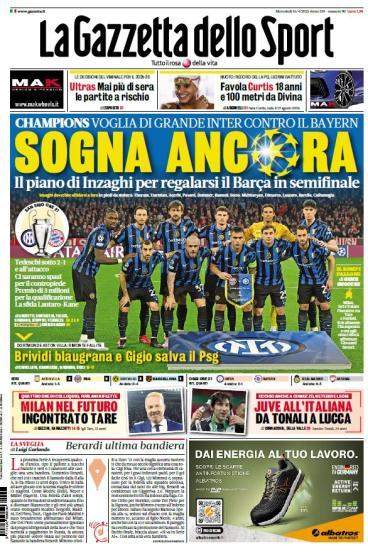 Portada La Gazzeta dello Sport 16 4 Portada La Gazzeta dello Sport 16 4