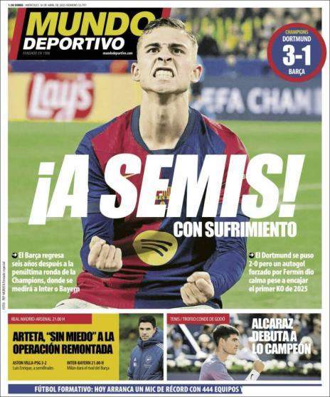 Portada Mundo Deportivo 16 4 Portada Mundo Deportivo 16 4