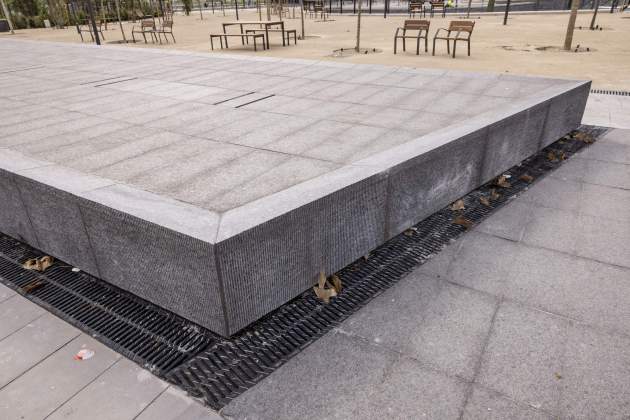 Obres urbanització plaça Glories inauguració 26 abril / Foto: Carlos Baglietto Obres urbanització plaça Glories inauguració 26 abril / Foto: Carlos Baglietto