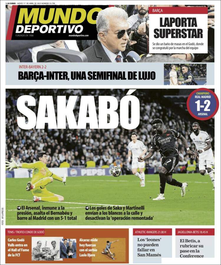Mundo Deportivo Llevada|Traída 17 04 2025 Mundo Deportivo Llevada|Traída 17 04 2025