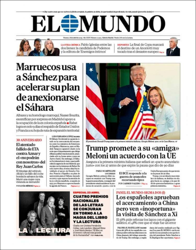 'El Mundo' 18 'El Mundo' 18