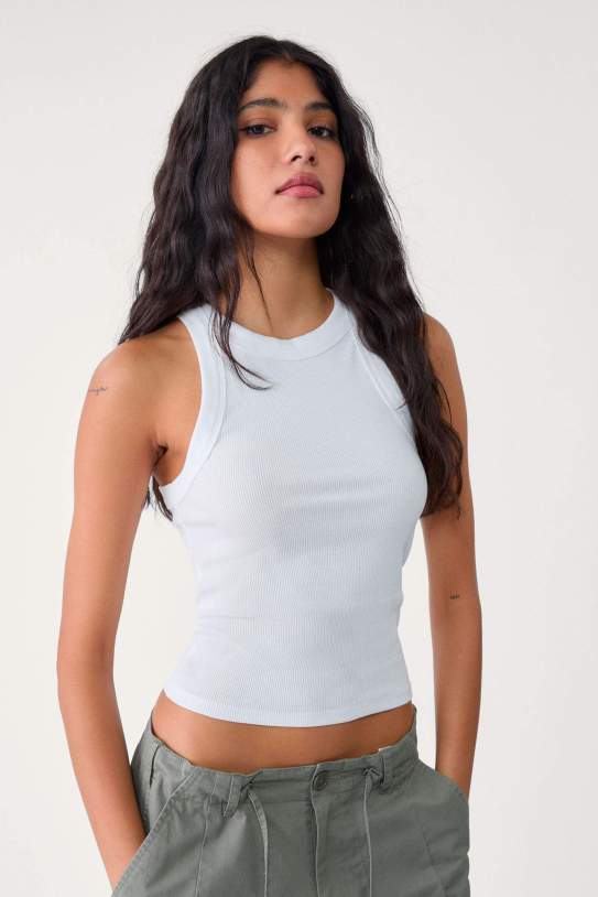Camiseta tirantes canalé1 Camiseta tirantes canalé1