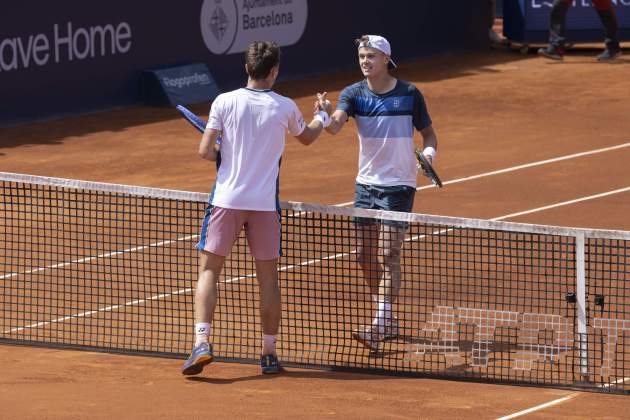 Casper Ruud Holger Rune Barcelona Open Banc Sabadell 2025 / Foto: Montse Giralt Casper Ruud Holger Rune Barcelona Open Banc Sabadell 2025 / Foto: Montse Giralt