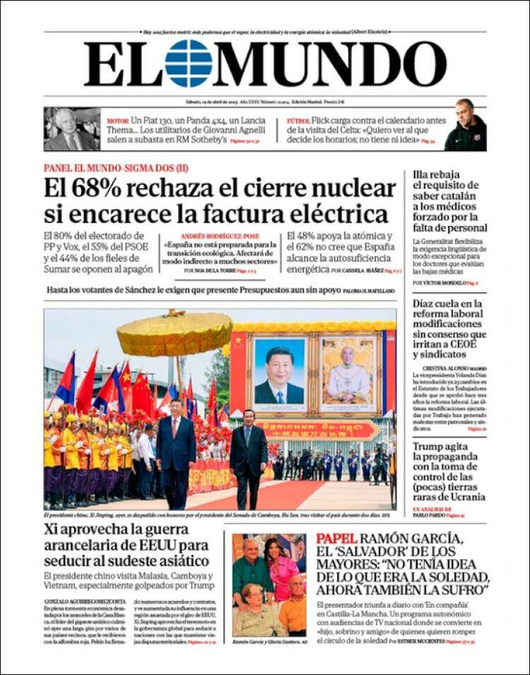 'El Mundo' 19 'El Mundo' 19