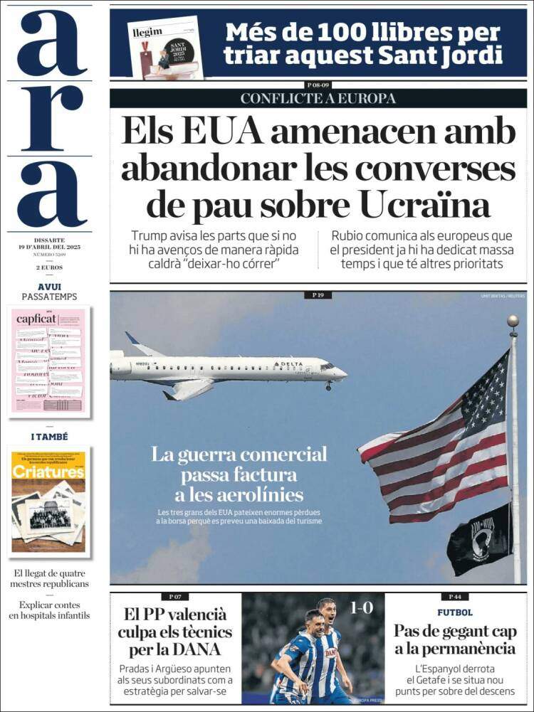 'ARA' 19. 'ARA' 19.