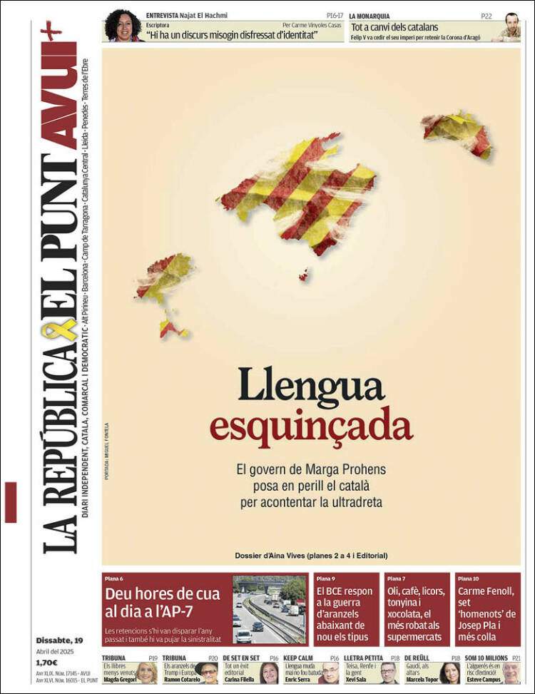 'El Punt Avui' 19 'El Punt Avui' 19