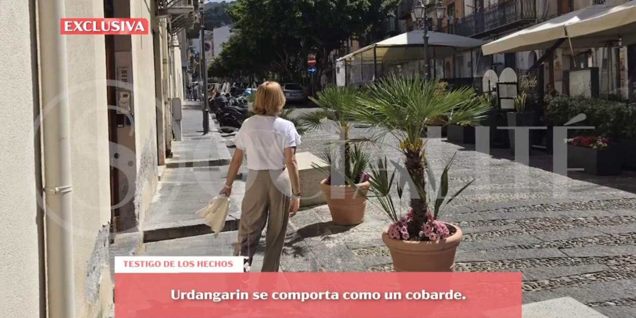 Ainoha Armentia Sicília bronca Socialité Ainoha Armentia Sicília bronca Socialité