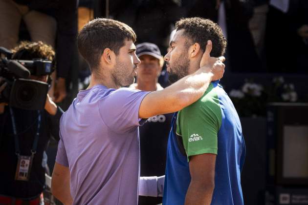 Carlos Alcaraz Arthur Fils Barcelona Open Banc Sabadell 2025 / Foto: Montse Giralt Carlos Alcaraz Arthur Fils Barcelona Open Banc Sabadell 2025 / Foto: Montse Giralt