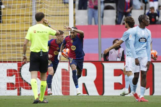 Raphinha gol Celta / Foto: EFE Raphinha gol Celta / Foto: EFE