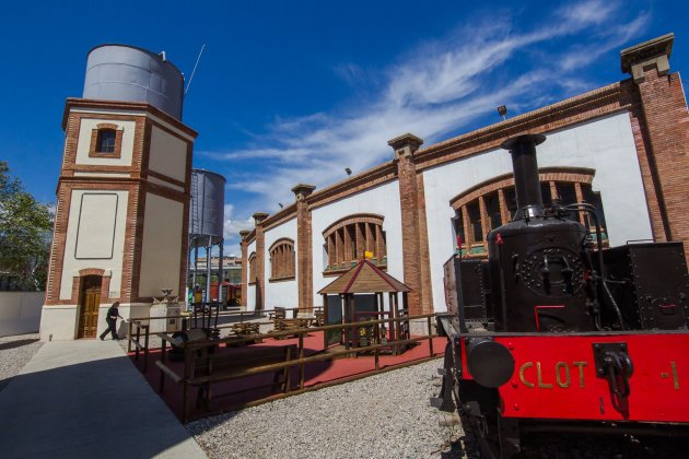 Museo Ferrocarril vilanova diposit agua
