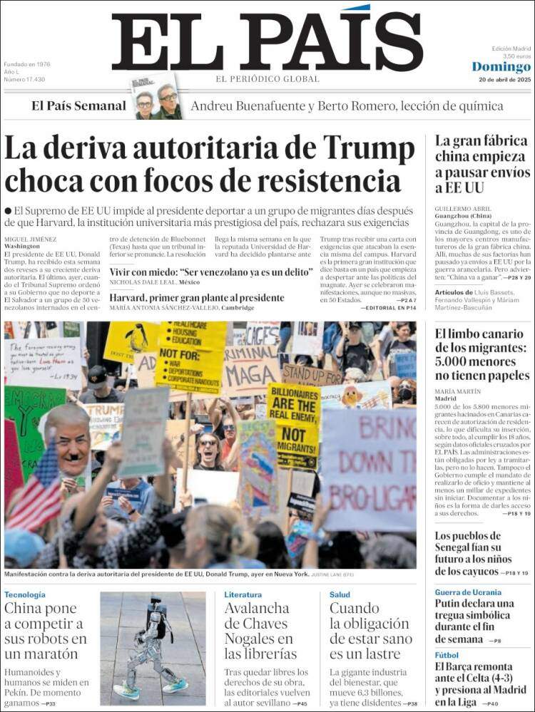 'El Pais' 20 'El Pais' 20