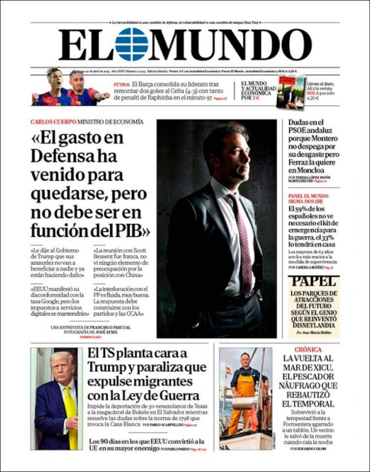 'El Mundo' 20 'El Mundo' 20
