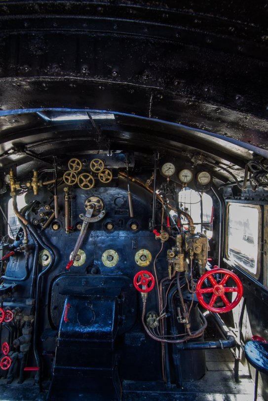 Museu Ferrocarril Vilanova màquina vapor