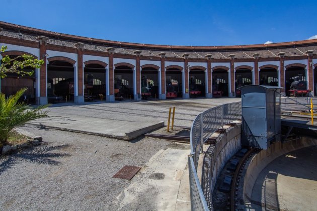Museo Ferrocarril Vilanova depósito