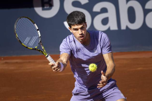 Carlos Alcaraz, durante la final del Barcelona Open Banco Sabadell / Foto: Montse Giralt Carlos Alcaraz, durante la final del Barcelona Open Banco Sabadell / Foto: Montse Giralt