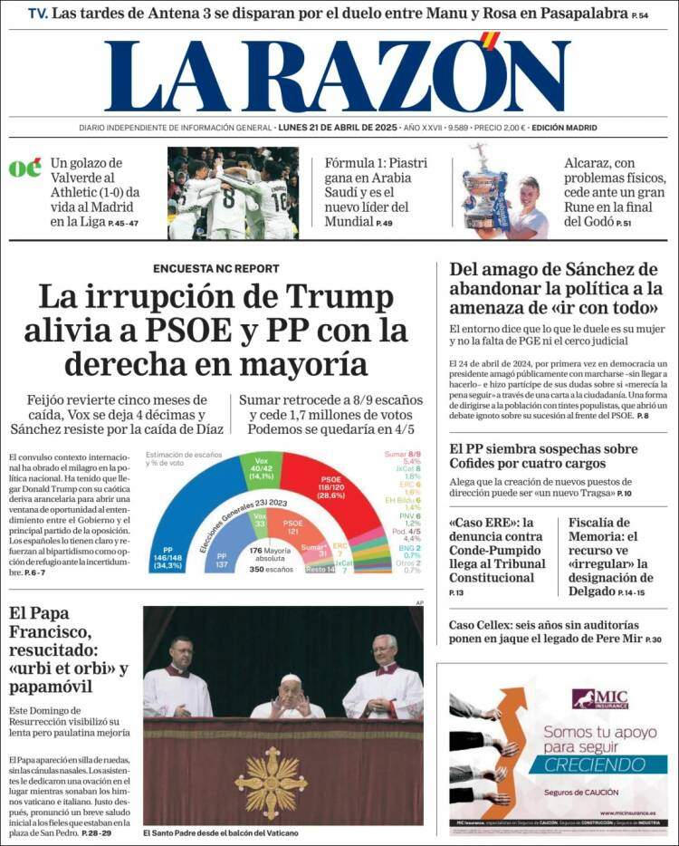 'La Razón' 21 'La Razón' 21