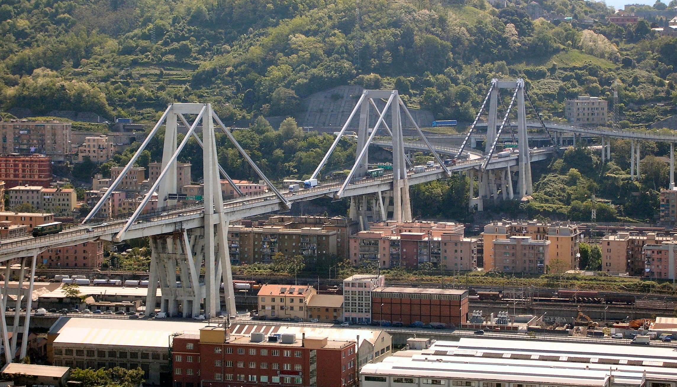 El puente de Morandi, el gran teórico del cemento armado