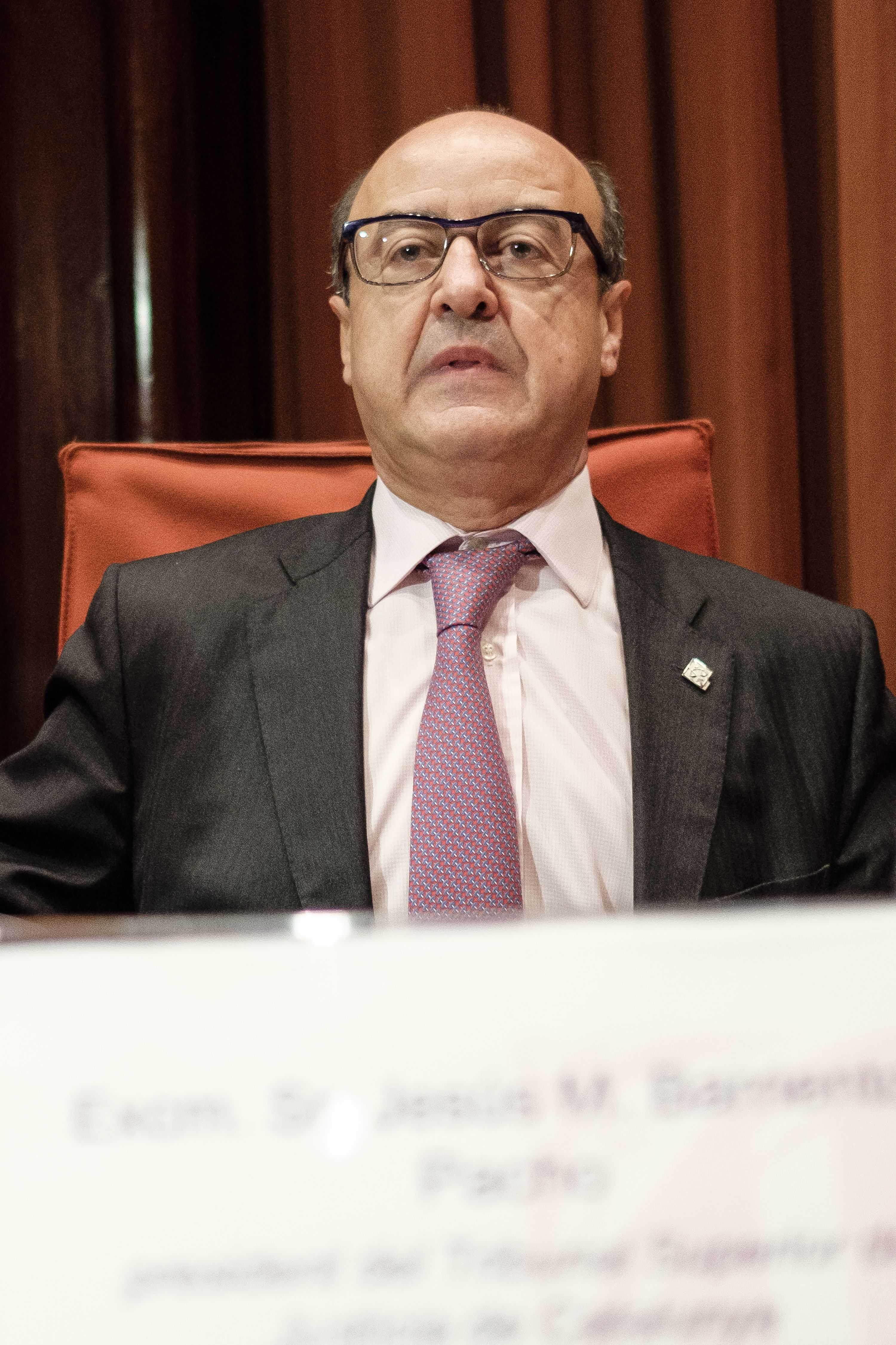 El presidente del TSJC "satisfecho" con las sentencias del 9-N El presidente del TSJC "satisfecho" con las sentencias del 9-N