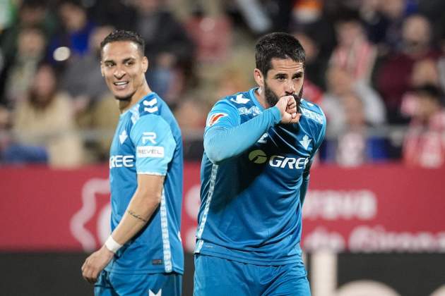 Isco Antony gol Girona / Foto: EFE Isco Antony gol Girona / Foto: EFE