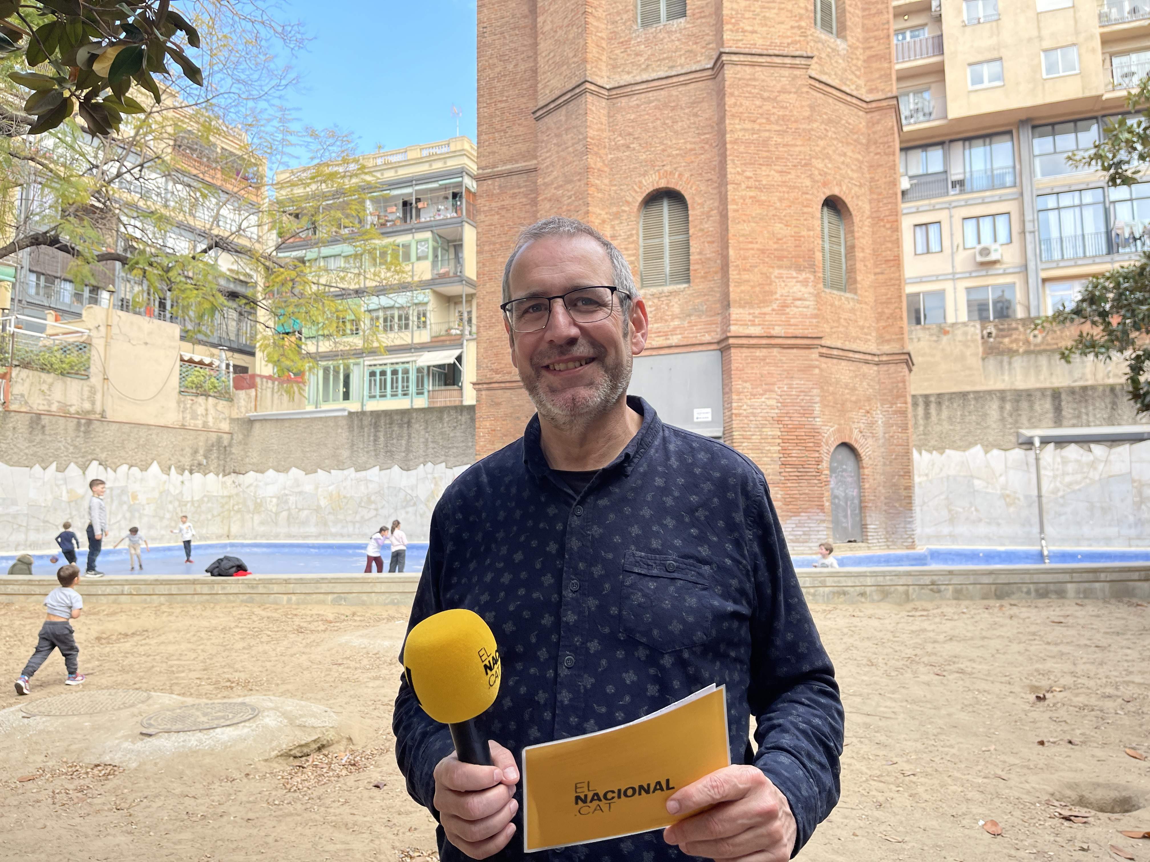 La playa de l'Eixample, una piscinita histórica sin previsión de retorno