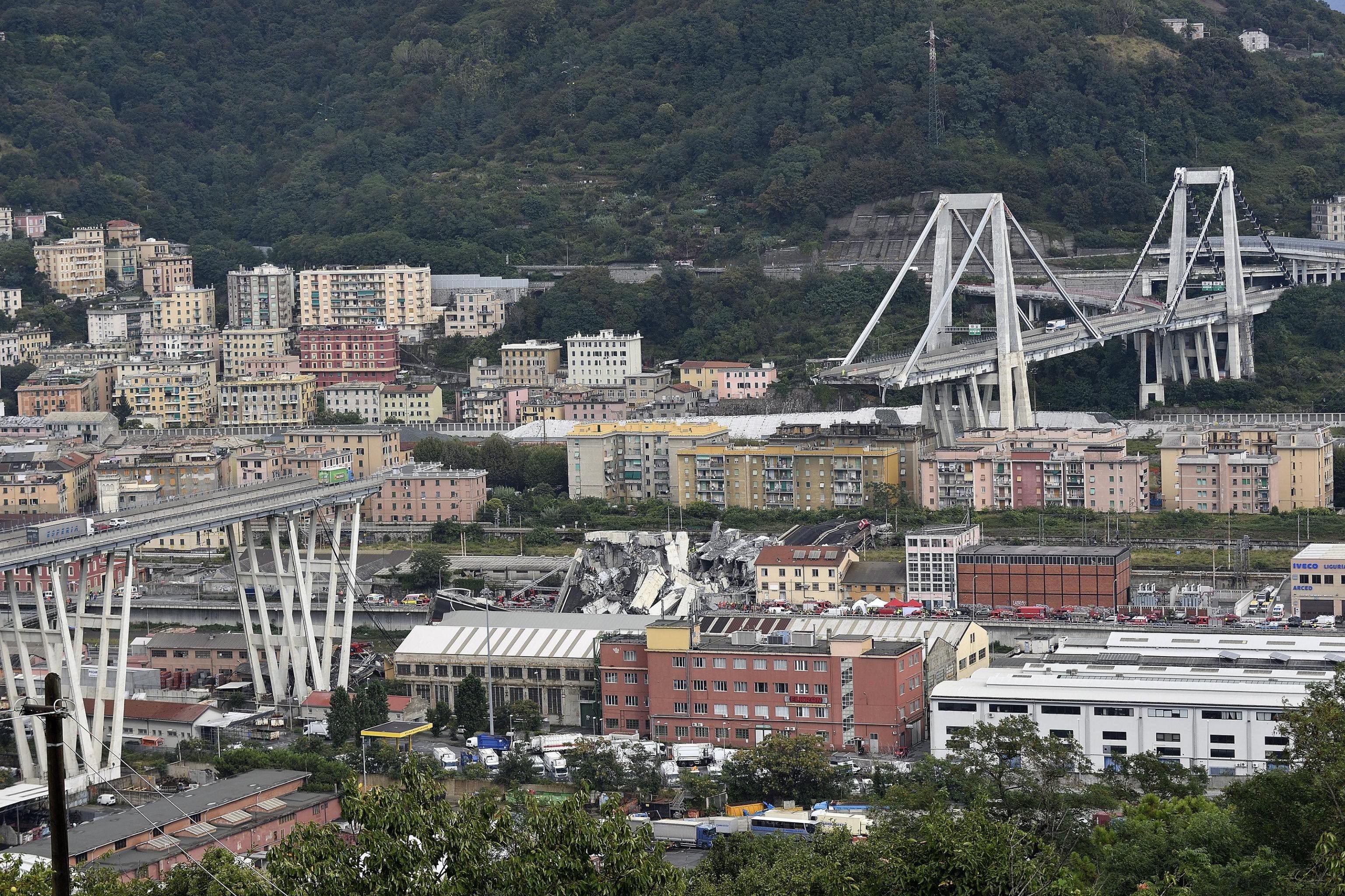 El hundimiento del Puente Morandi salpica Atlantia